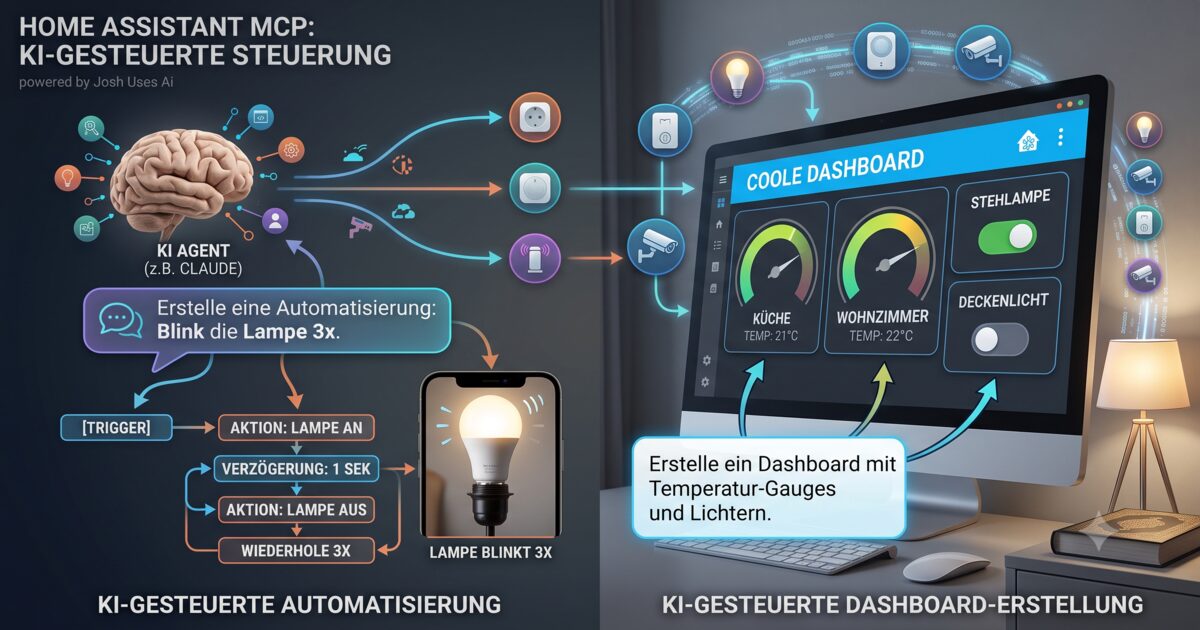 Home Assistant per KI steuern: Schritt-für-Schritt-Anleitung für MCP und Claude Desktop