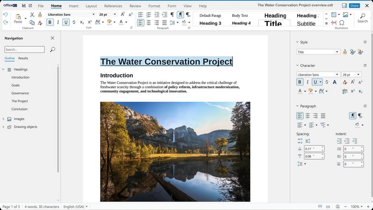 Euro-Office EU Docs – Textverarbeitung mit Microsoft-Format-Kompatibilität in der Nextcloud Hub 26 Integration