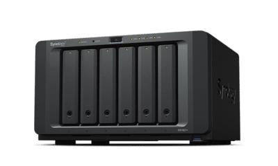 Synology DS1621+ 6-Bay NAS für KMU – professioneller Netzwerkspeicher, installiert von Basic4web Kärnten