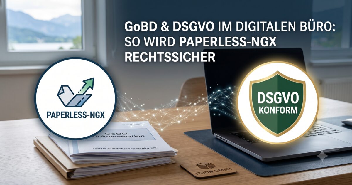 Paperless-ngx GoBD-konform machen: Rechtssicheres Archiv für Kärntner KMU